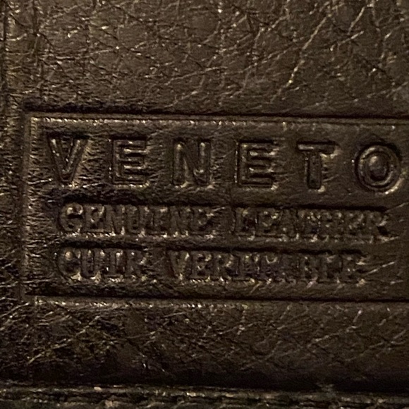 Black VENETO wallet. Unisex. - Picture 6 of 7